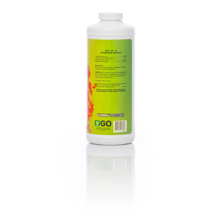 General Organics BioBud, Bloom Plant Food, 0.5-0-1, 1 qt.