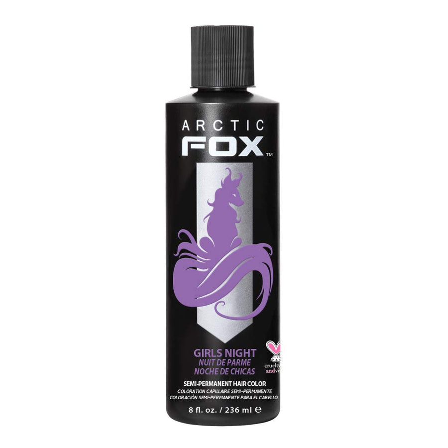 Vegan and Cruelty-Free Semi-Permanent Hair Color Dye (8 Fl Oz, GIRLS NIGHT)