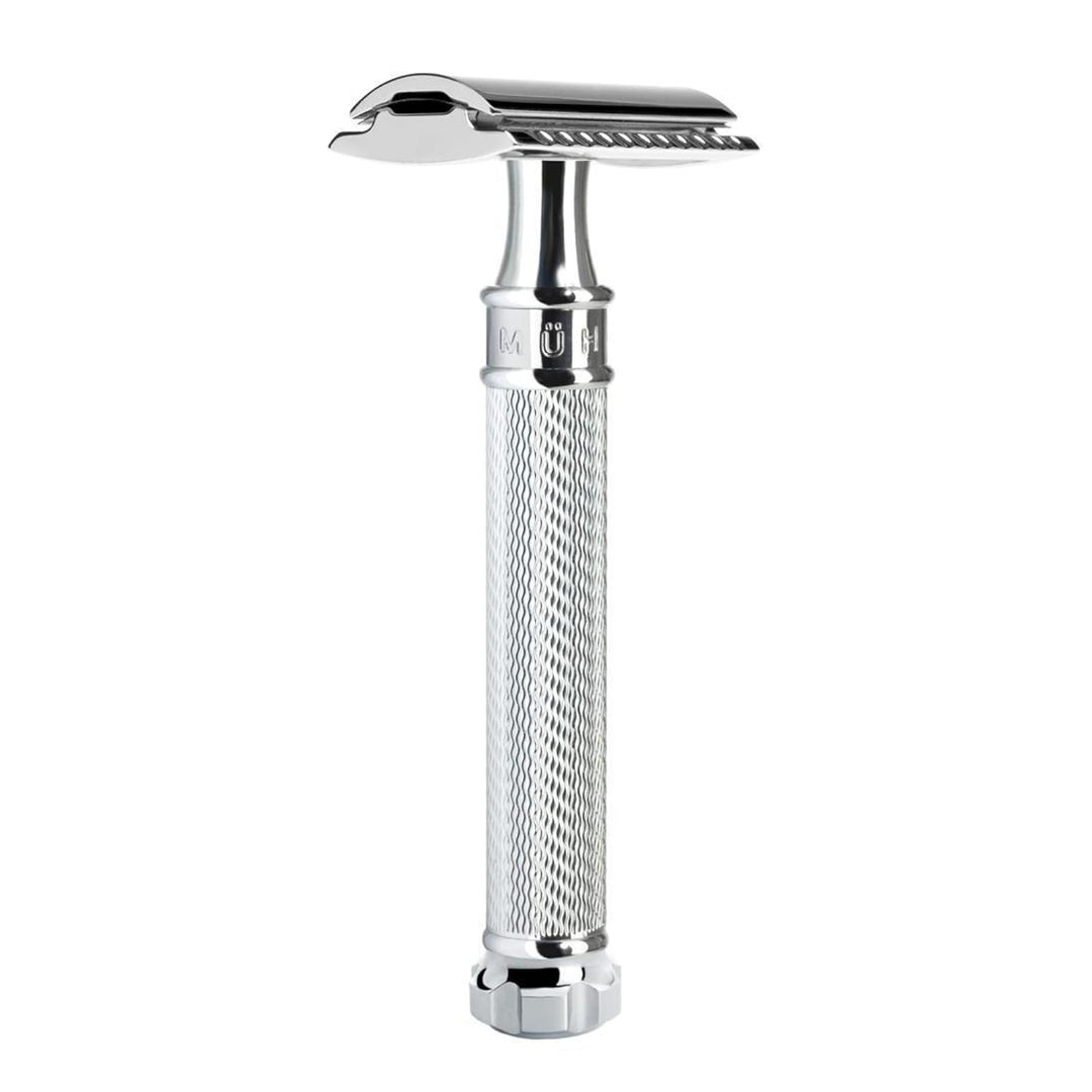 TRADITIONAL Twist Safety Razor (Closed Comb) | Perfect for Everyday Use | Barbershop Quality Close Smooth Shave | Luxury Razor for Men
