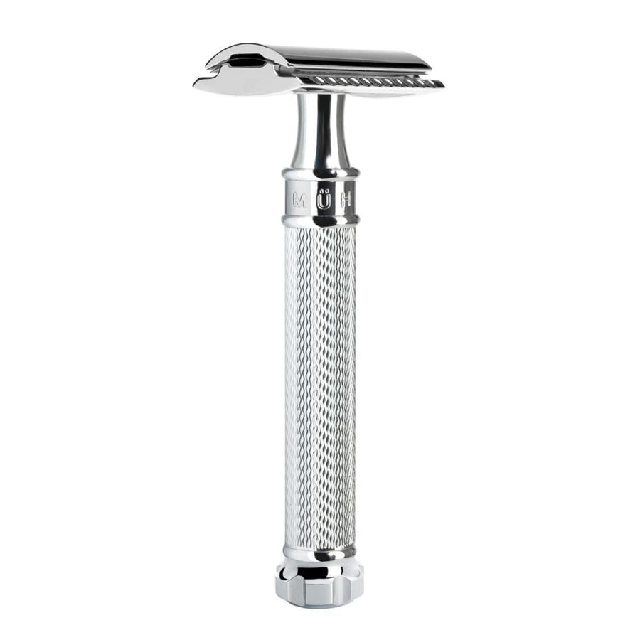 TRADITIONAL Twist Safety Razor (Closed Comb) | Perfect for Everyday Use | Barbershop Quality Close Smooth Shave | Luxury Razor for Men