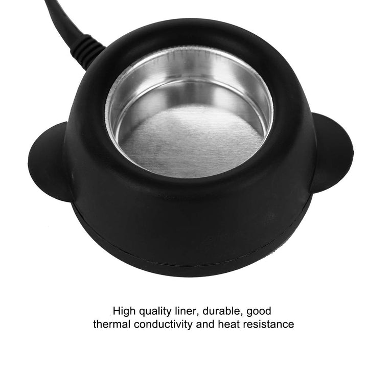 Hair Extension Glue Pot, Mini Constant Temperature Hot Pot Hair Extension Glue Melting Pot Wig Glue Melting Stove(US)