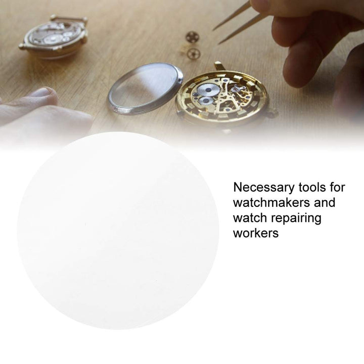 Watch Glass 1 Pair 1.0mm Thickness Transparent Round Flat Sapphire Watch Crystal Glass Replacement for Watchmakers 25/26.5/34.5/37.5/39mm(26.5mm)
