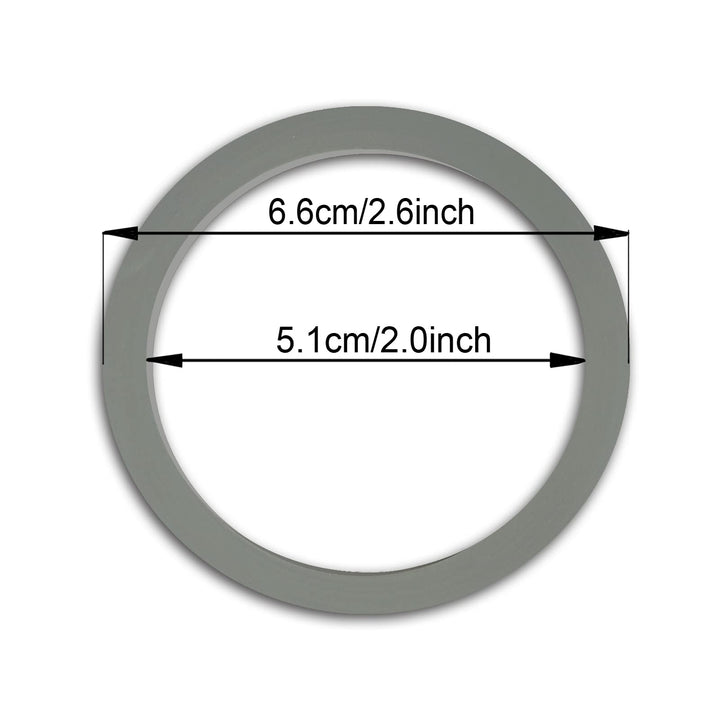 (2 Pack) Grey Blender Gasket, Compatible with Osterizer and Oster Blender Replacement Parts (2)