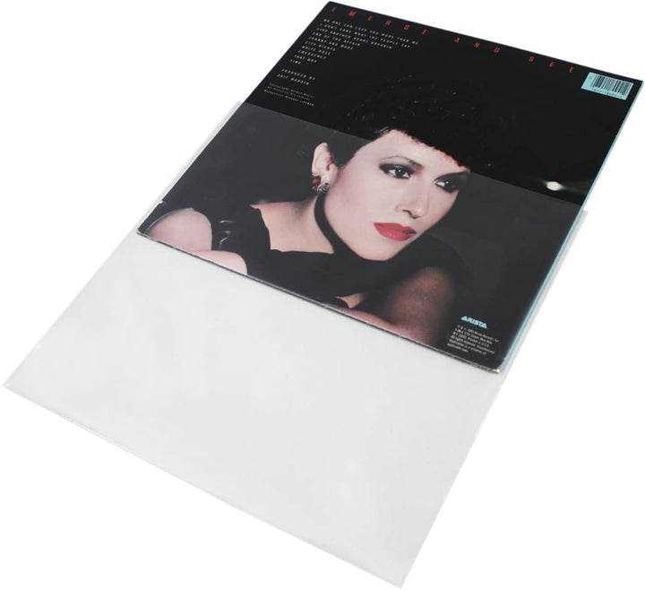 (100) 12 Record Outer Sleeves - EXTRA HEAVY DUTY 4 Mil Thick - Soft Polyethylene - 12-3/4 x 12-1/2 - Archival Quality