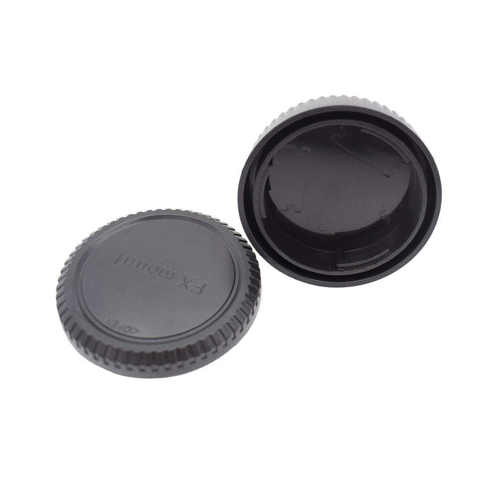 Fuji X Front Body Cap & Rear Lens Cap Cover for Fujifilm X-T5 X-T4 X-T3 X-T1 X-T2 X-S10 X-T30 X-T20 X-T10 X-H2 X-H2S X-H1 X-T200 X-T100 X-PRO3 More Fujinon X Mount Camera & Lens Accessory