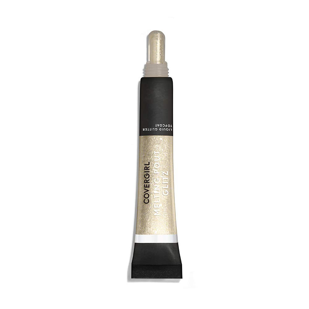 Melting Pout Glitz Liquid Glitter Topcoat, Golden Girl, 0.02 Pound (packaging may vary)