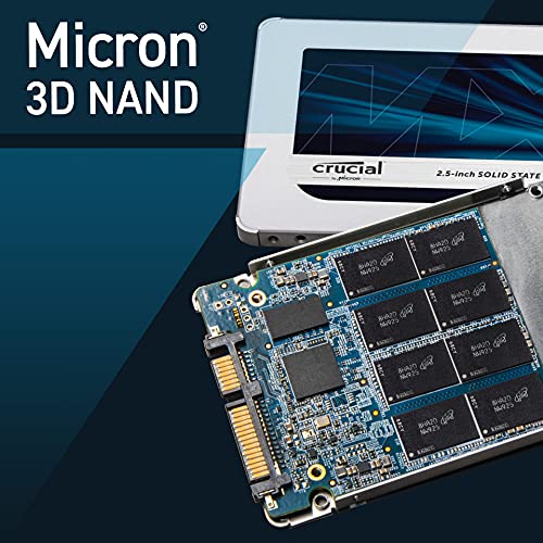 MX500 250GB 3D NAND SATA 2.5 Inch Internal SSD, up to 560MB/s - CT250MX500SSD1