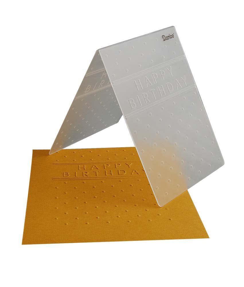 1217-63 Damask Embossing Folder, 5 by 7-Inch, 5 X 7, Clear