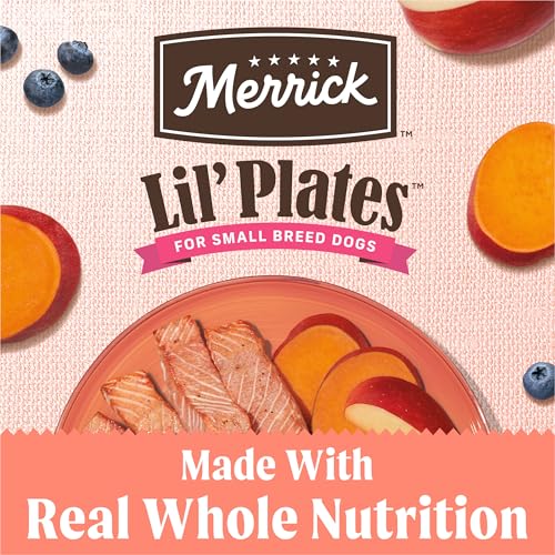 Lil’ Plates Premium Grain Free Dry Dog Food for Small Dogs, Real Salmon and Sweet Potato Kibble - 12.0 lb. Bag