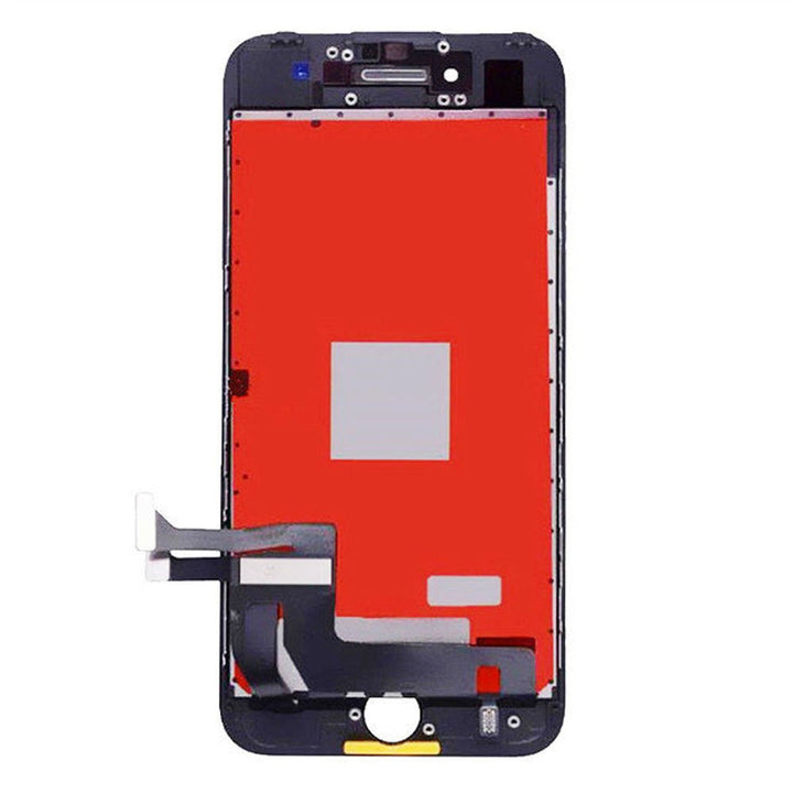 LCD Screen Replacement Fits iPhone 7 4.7 inch Display Full Complete Digitizer Assembly Frame Set Front Glass with Repair Tools Kit(Black)