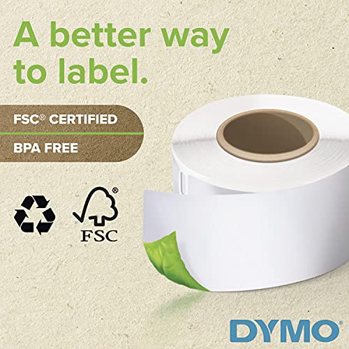 Authentic LW Large Multi-Purpose Labels, Labels for LabelWriter Label Printers, 2-1/8 x 2-3/4, 1 Roll of 320