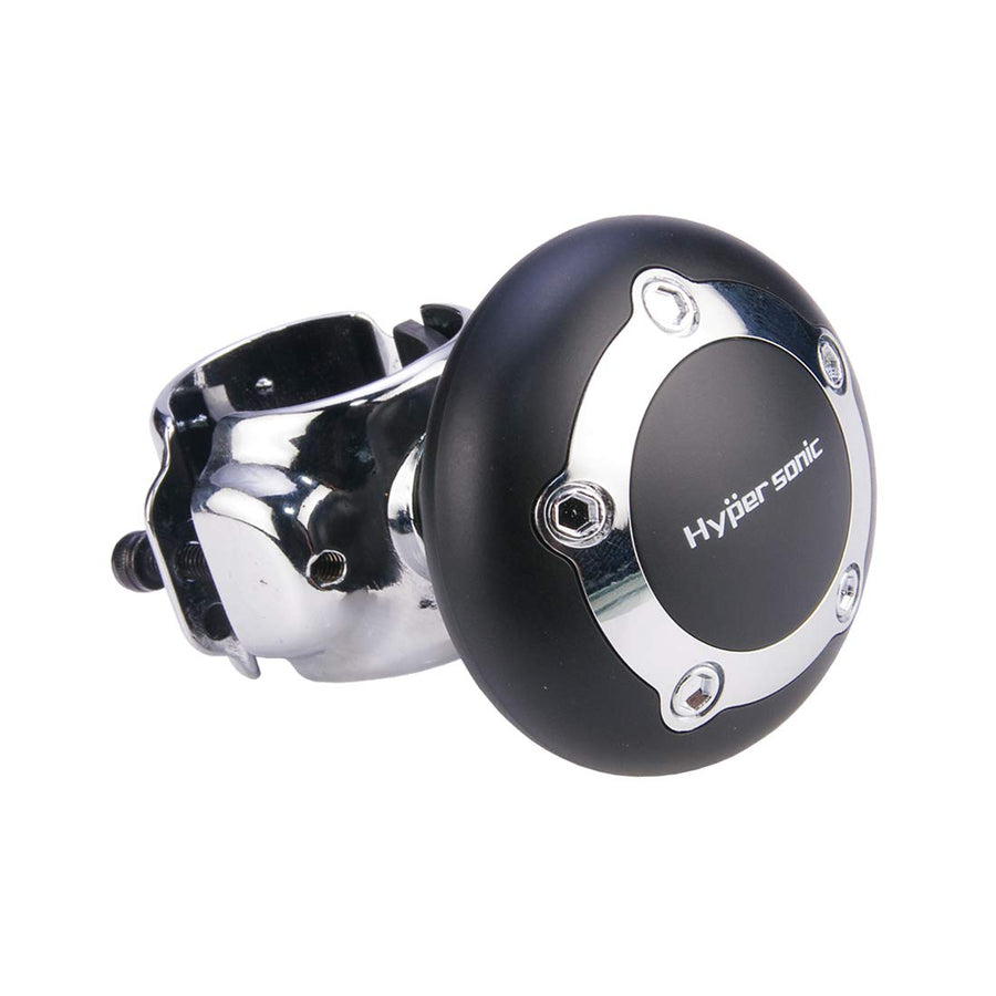 Vehicle Power Handle Car Steering Wheel Spinner Accessory Knob Universal Fit for Car (black)