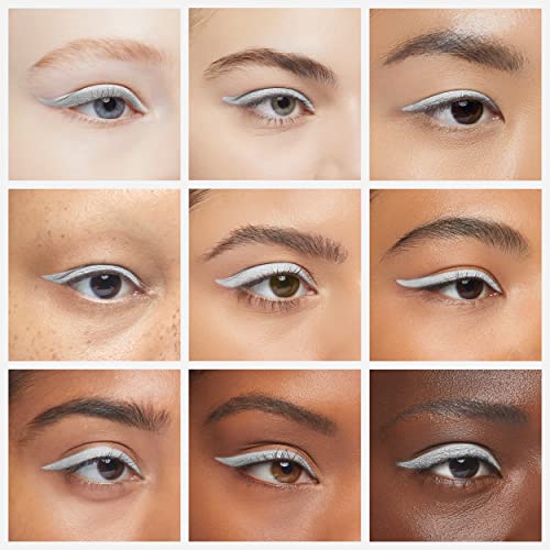 Mechanical Eye Pencil, Vivid Rich Mechanical, Creamy Retractable Eyeliner - Quartz Queen, White Eyeliner