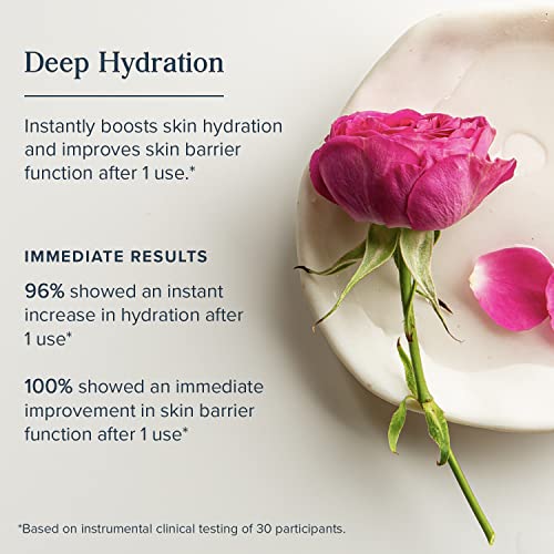 Rosewater Facial Toner with Hyaluronic Acid, Dry to Combination Skin, Hydrating Toner Refines Pores, Minimizes Look of Fine Lines and Wrinkles, Hypoallergenic, Vegan, Cruelty Free, 8oz
