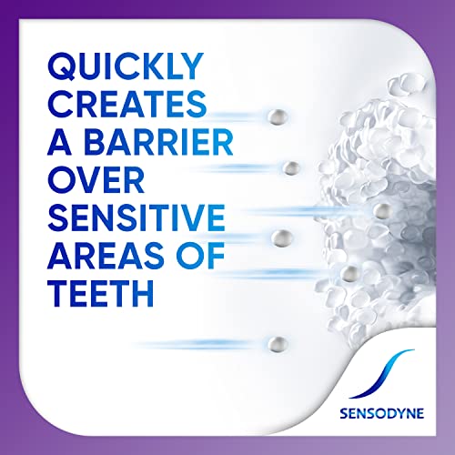 Rapid Relief Sensitive Toothpaste, Cavity Prevention and Sensitive Teeth Treatment - 3.4 Ounces