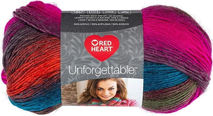 Boutique Unforgettable Gotham Yarn - 3 Pack of 100g/3.5oz - Acrylic - 4 Medium (Worsted) - 270 Yards - Knitting/Crochet