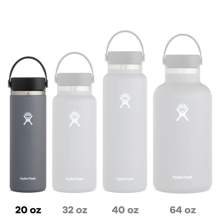 Wide Mouth Bottle with Flex Cap