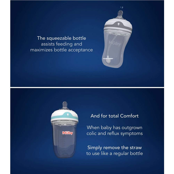 Comfort 360 Silicone Bottle, 8 Ounce