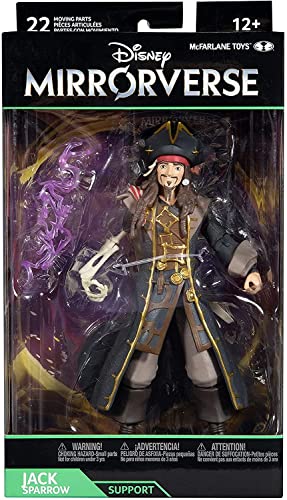 Disney Mirrorverse Captain Jack Sparrow 7 Action Figure with Accessories