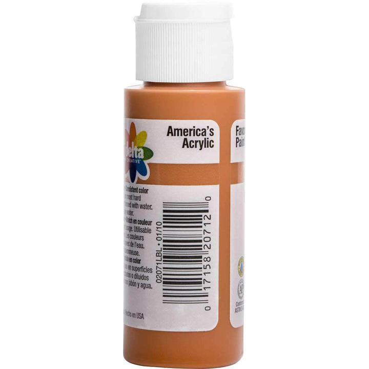 Ceramcoat Acrylic Paint in Assorted Colors (2 oz), 2071, Terra Cotta