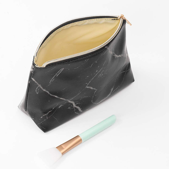 3 Pack Marble Makeup Bag Toiletry Bag Travel Bag Portable Cosmetic Bag Makeup Brushes Bag Waterproof Organizer Bag for Women Girls Men