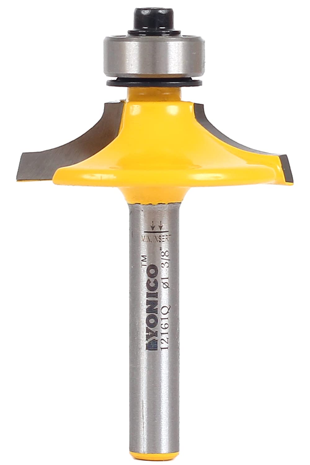 YONICO Router Bits Door and Drawer Front Edging Thumbnail Euro Style 1/4-Inch Shank 12161q