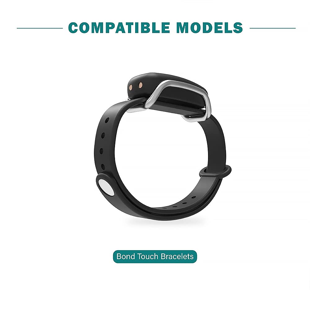 [2-Pack Charger Compatible with Bond Touch Bracelet - USB Charging Cable 3.3ft /100cm - Long Distance Connection Bracelets Accessories