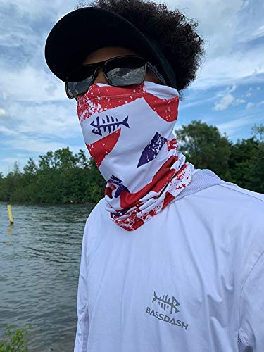 UPF 50+ UV Protection Neck Gaiter Multi Scarf Sun Protector for Fishing Hunting Kayaking Hiking Cycling and Other Outdoor Activities