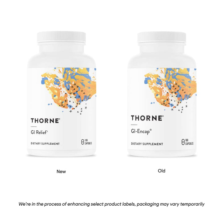GI Relief - Digestion Supplement Supports Gut Health & Bloating Relief* - Made with Marshmallow Root Extract & Digestive Enzymes - 180 Capsules - 90 Servings
