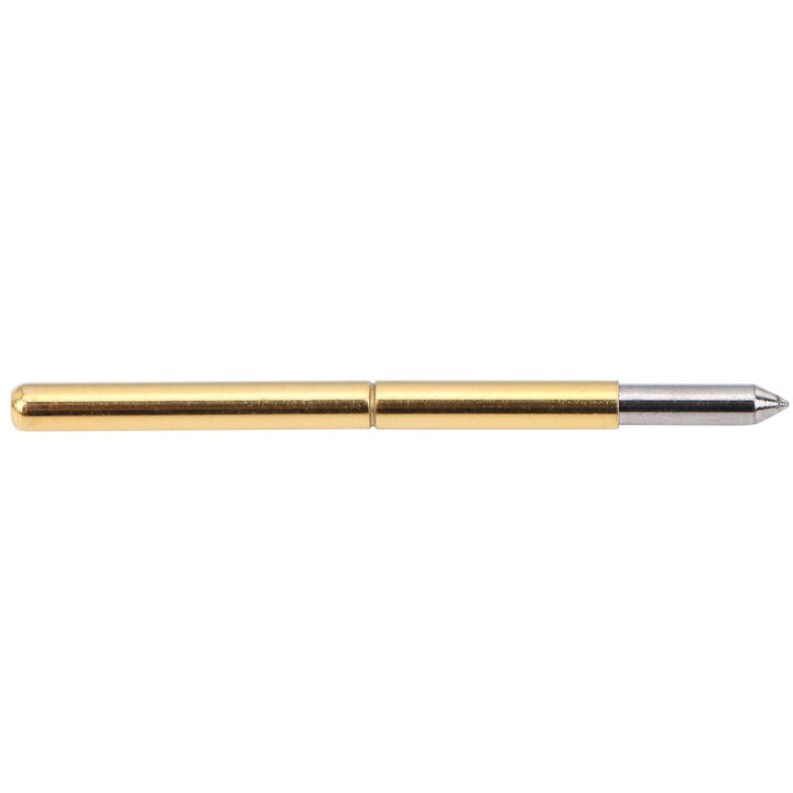 Spring Test Probe, 100pcs P125-B 2.0mm Spring Test Detection Probe Set, 0.02mm High Accuracy Spring Test Pins Brass Pogo Pins for Conductive Test, Test Stability and Durability