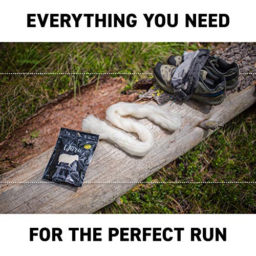Wool Premium Blister Prevention Foot Care for Hiking, Running, and Everyday Activities, Packaged in The USA