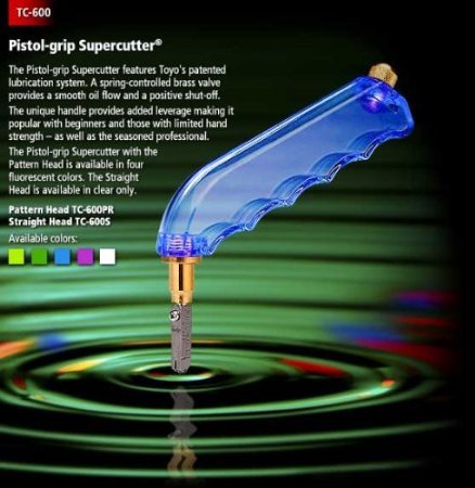 Pistol Grip Glass Cutter, Assorted Colors