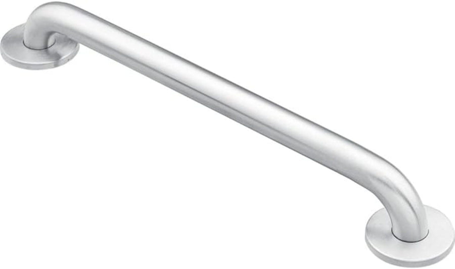 Stainless Steel Wall Mounted 24-Inch Bathroom Grab Bar for Shower, Heavy Duty Hand Handle for Elderly or Handicapped with Concealed Screws, 8724