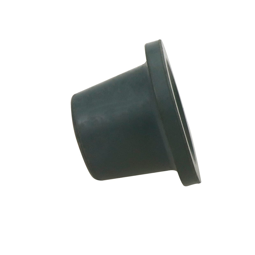 Rubber Tips for Canes and Walking Sticks 1 Inch Walking Cane Tip Round Rubber Replacement Foot Pad for Walking Cane with Metal Insert Grey Pack of 4