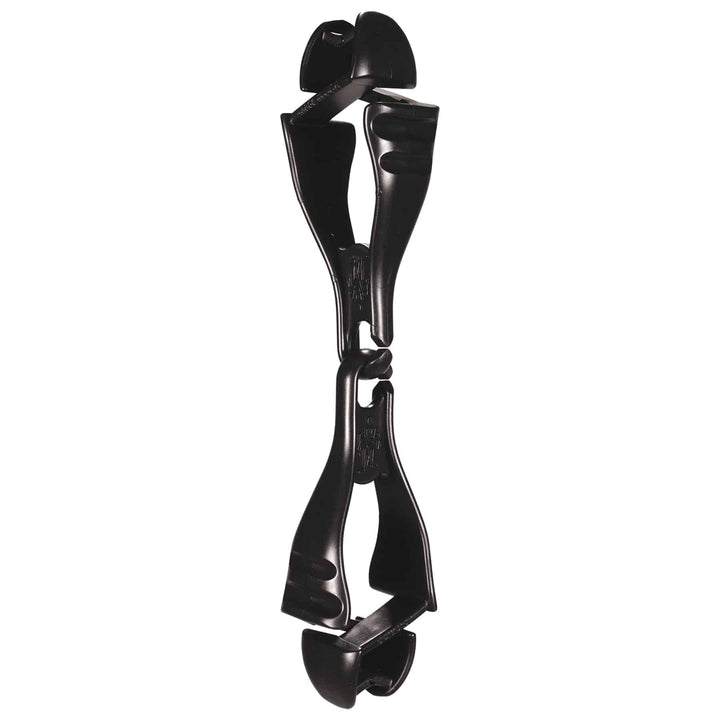 Squids 3400 Glove Clip Holder with Dual Clips, Black, 1 Count (Pack of 1)