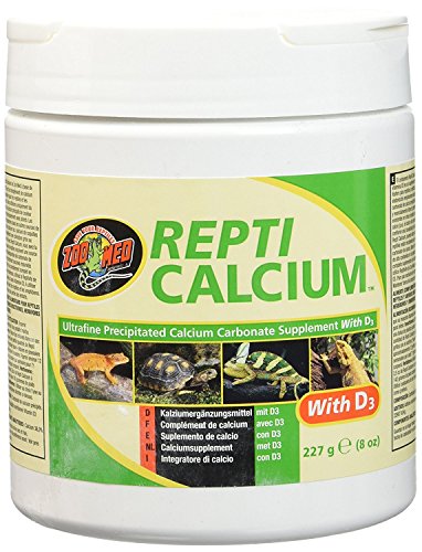 Reptile Calcium with Vitamin D3, 8-Ounce
