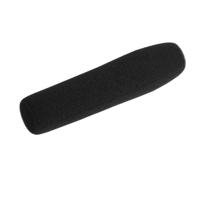 1pc x 12 cm Black Camera Microphone Windscreen Soft Foam Mic Cover Sponge for Shotgun Microphones for Audio-Technica, Azden, Ikegami, Panasonic, Schoeps, Shure, Sennheiser & Sony Mics