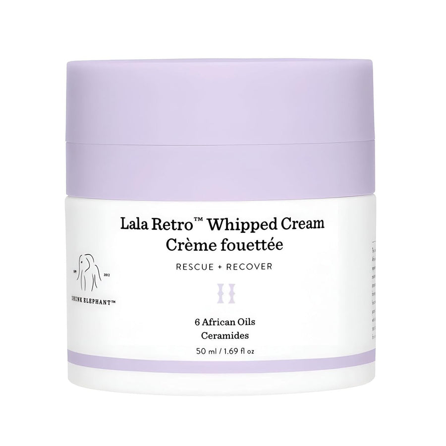 Lala Retro Whipped Cream. Replenishing Moisturizer for Skin Protection and Rejuvenation. 50 Milliliters.