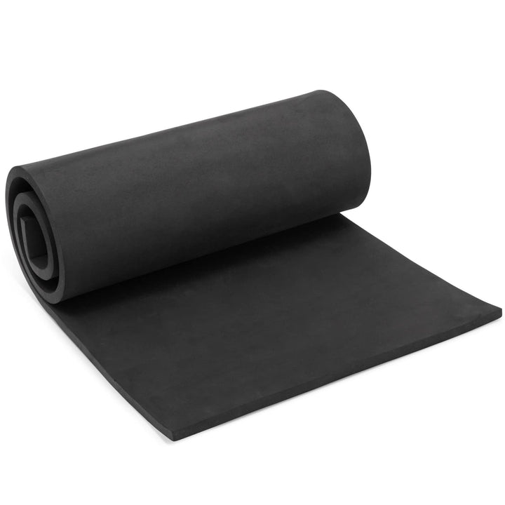10mm EVA Foam Sheets for Halloween Costumes, and Decorations, EVA Foam Cosplay Supplies, High Density 100 kg/m3 Black Foam Sheet for Crafting DIY Projects, 14 x 39 inches