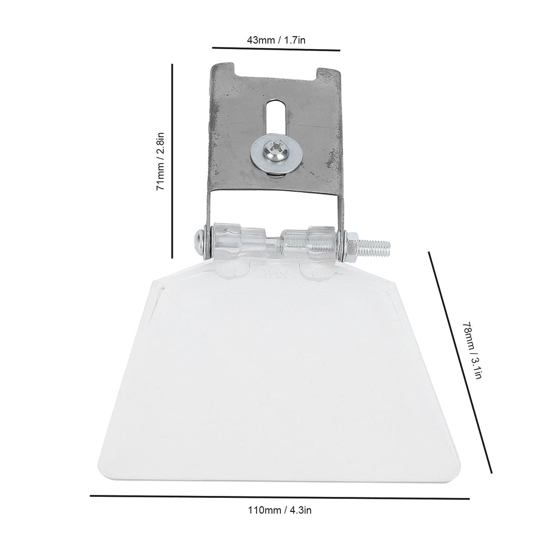 Eye Shields for Bench Grinder, 2Pcs Bench Grinder Guards, Bench Grinder Safety Shields, 304 Stainless Steel Case Tool, Shield Attachment Accessories