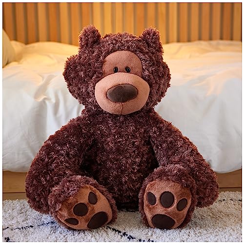 Philbin Classic Teddy Bear, Premium Stuffed Animal for Ages 1 and Up, Chocolate Brown, 18”