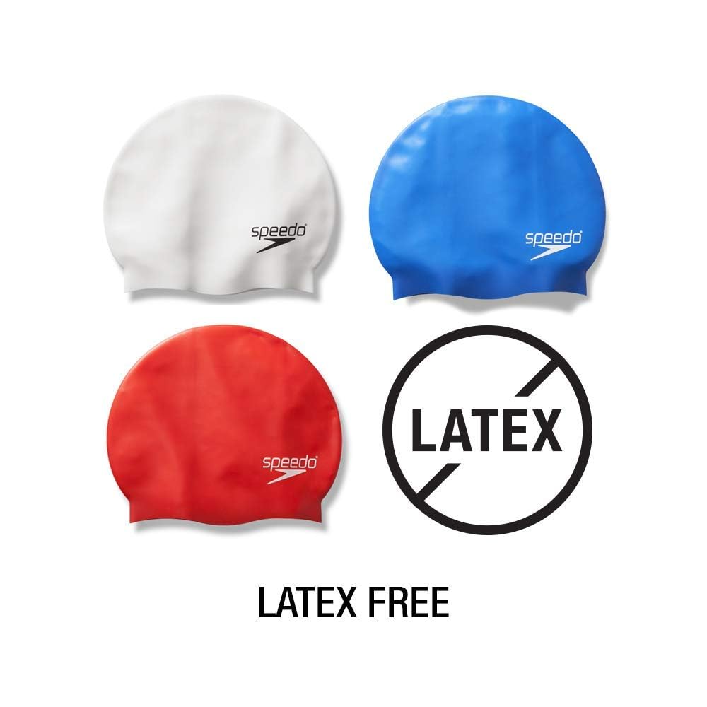 Unisex-Adult Swim Cap Silicone