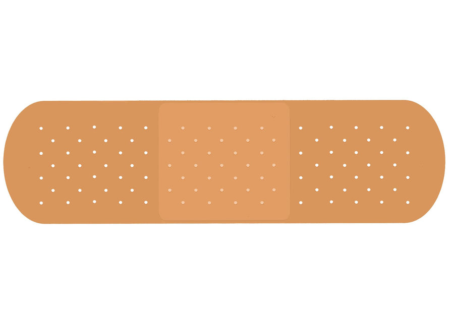 Large Funny Ouch Band Aid Bandage Bumper Sticker Truck RV Boat Window Auto Car Decal Dent Ding (1)