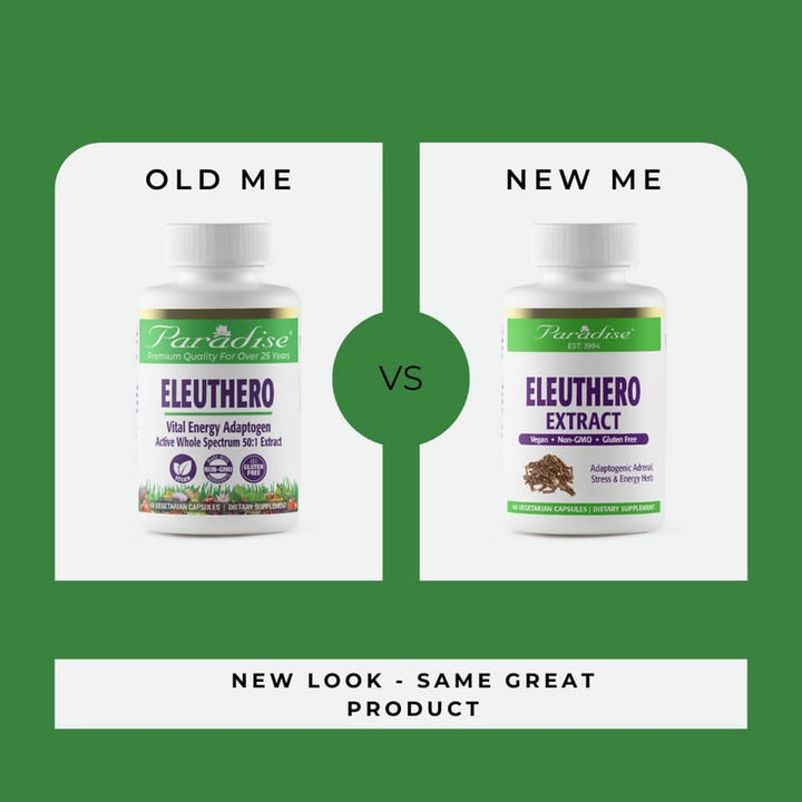 Eleuthero Root Extract, Adaptogen Supplement, Super Potent, Ultra Pure, Vegan, Non GMO, 120 Vegetarian Capsules