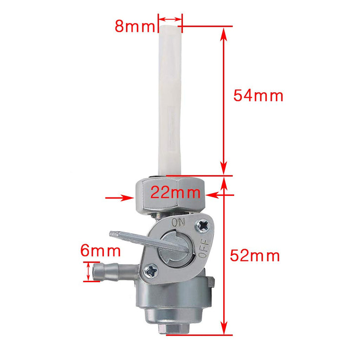 Generator Petcock Fuel Gas Tank Switch Shut Off Valve for Predator Champion Generac Etq Homelite Husky Powermax Replace 0j0974 (16mm x 1.5mm)