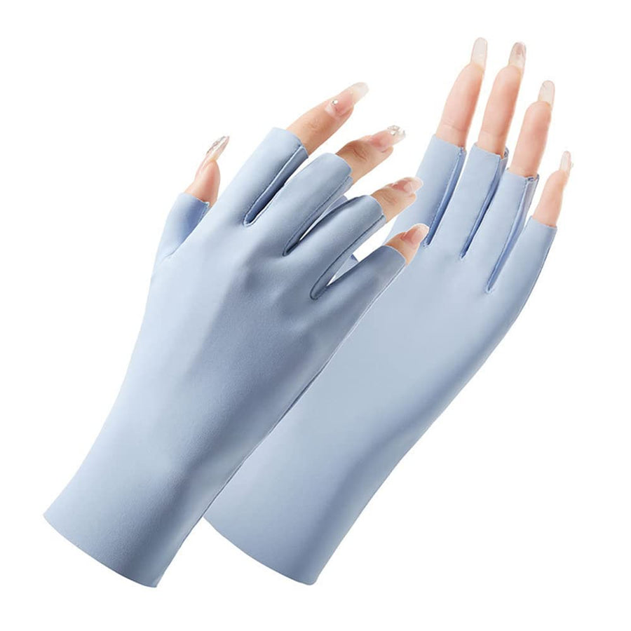 UV Gloves for Nails, Professional Anti UV Protection Gloves for Manicures Nail Lamp, Hands Care Gloves for Women