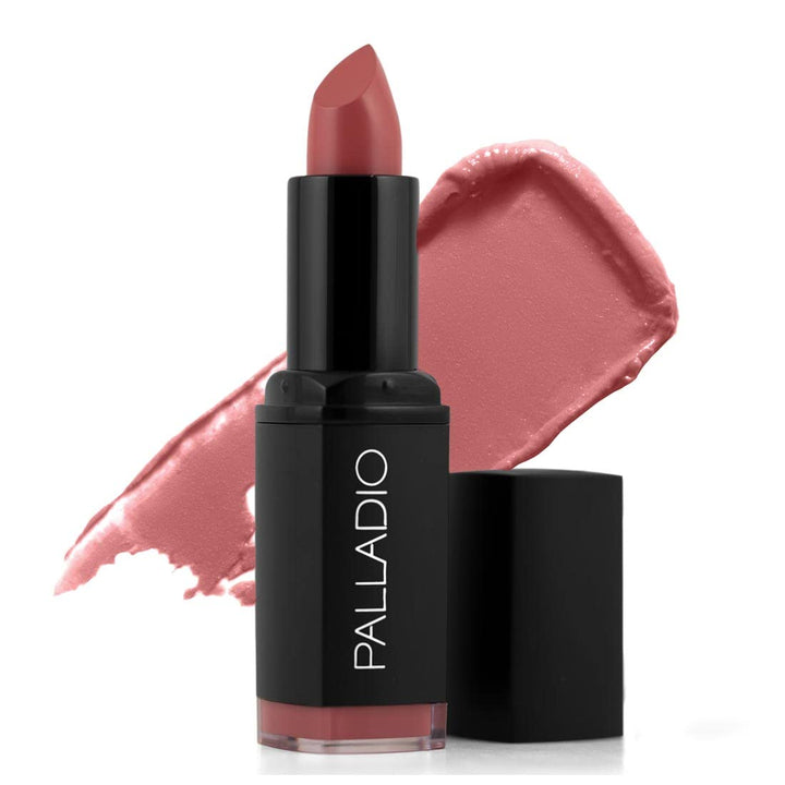 Beauty Matte Lipstick - Rich Pink, Long Lasting Lip Shade with Creamy Smooth Finish and Velvet Luxe Look - Lady Rose Color (3.7 g)