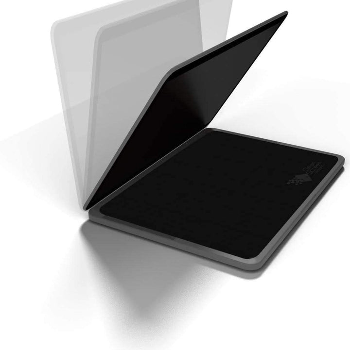 WizPadCover 16” XL Screen Protective Cloth/Keyboard Cover and Cleaning Compatible with 16 in MacBook Pro and Laptop 16” Screen- 2 Pack, Black