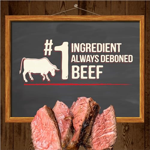 Power Bites Natural Soft And Chewy Real Meat Dog Treats, Grain Free Snack With Real Beef Recipe - 6 oz. Bag