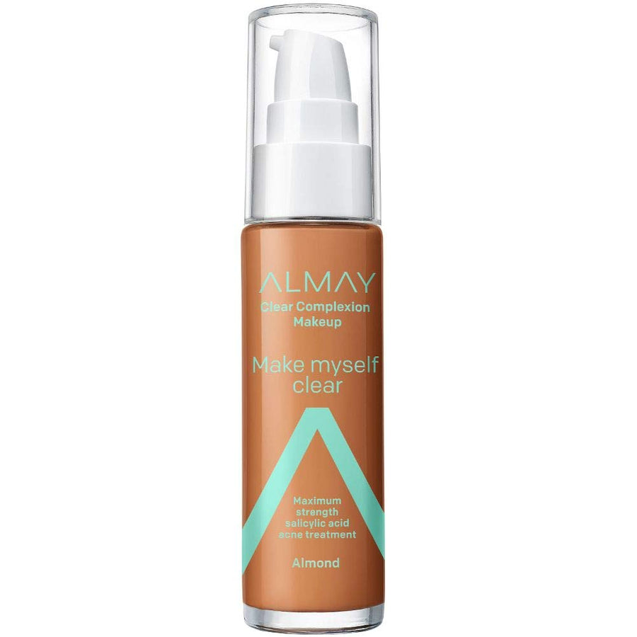 Clear Complexion Make Myself Clear Makeup, Almond, 1.0 Fluid Ounce